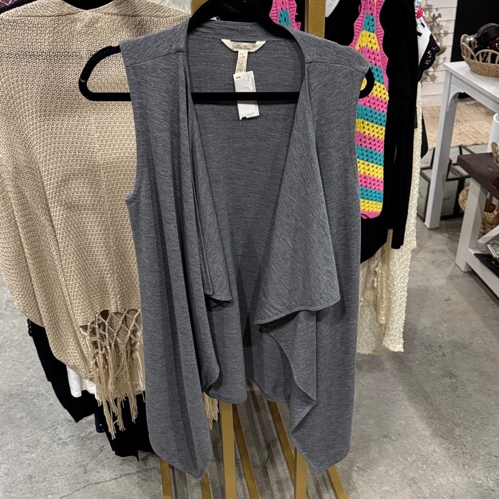Matilda Jane Gray Sleeveless Vest
